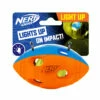 Nerf Dog Balón Mega Tuff De Americano Con LED Para Perro, Chico