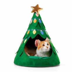 Merry Makings Cama De Gato Árbol Navidad, Chico 12 Merry Makings Cama De Gato Árbol Navidad, Chico -Tropiclean Shop 1200ftw 136223 4