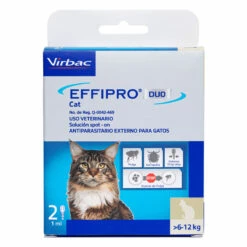 Virbac Effipro Duo Pipeta Desparasitante Externa Para Gato, 6-12 Kg