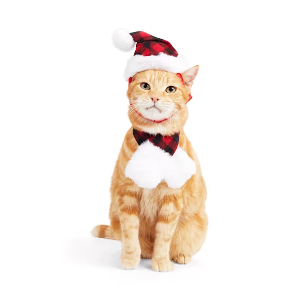 Merry Makings Set Bufanda Y Gorro Para Gato, Chico/Mediano 1 Merry Makings Set Bufanda Y Gorro Para Gato, Chico/Mediano