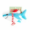 Merry Makings Peluche Con Diseño De Tiburón & Bufanda Para Perro, Mediano