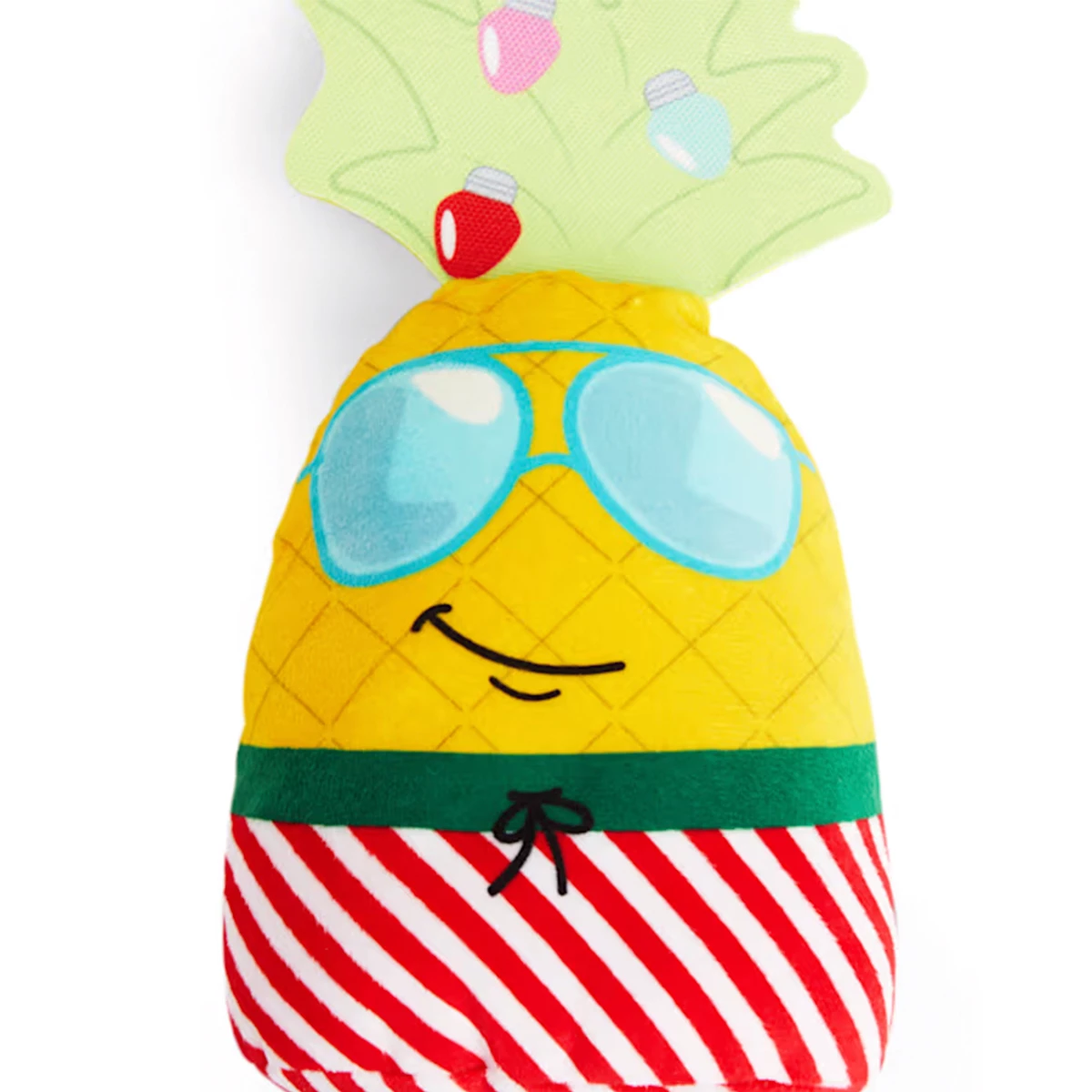 Merry Makings Peluche Con Diseño De Piña Navideña Para Perro, Grande 4 Merry Makings Peluche Con Diseño De Piña Navideña Para Perro, Grande - Image 4