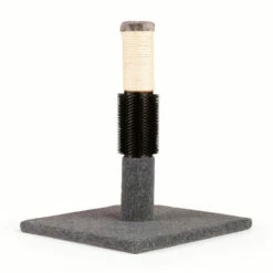 EveryYay Poste 2 En 1 Multitextura + Masajeaor Para Gato, Gris