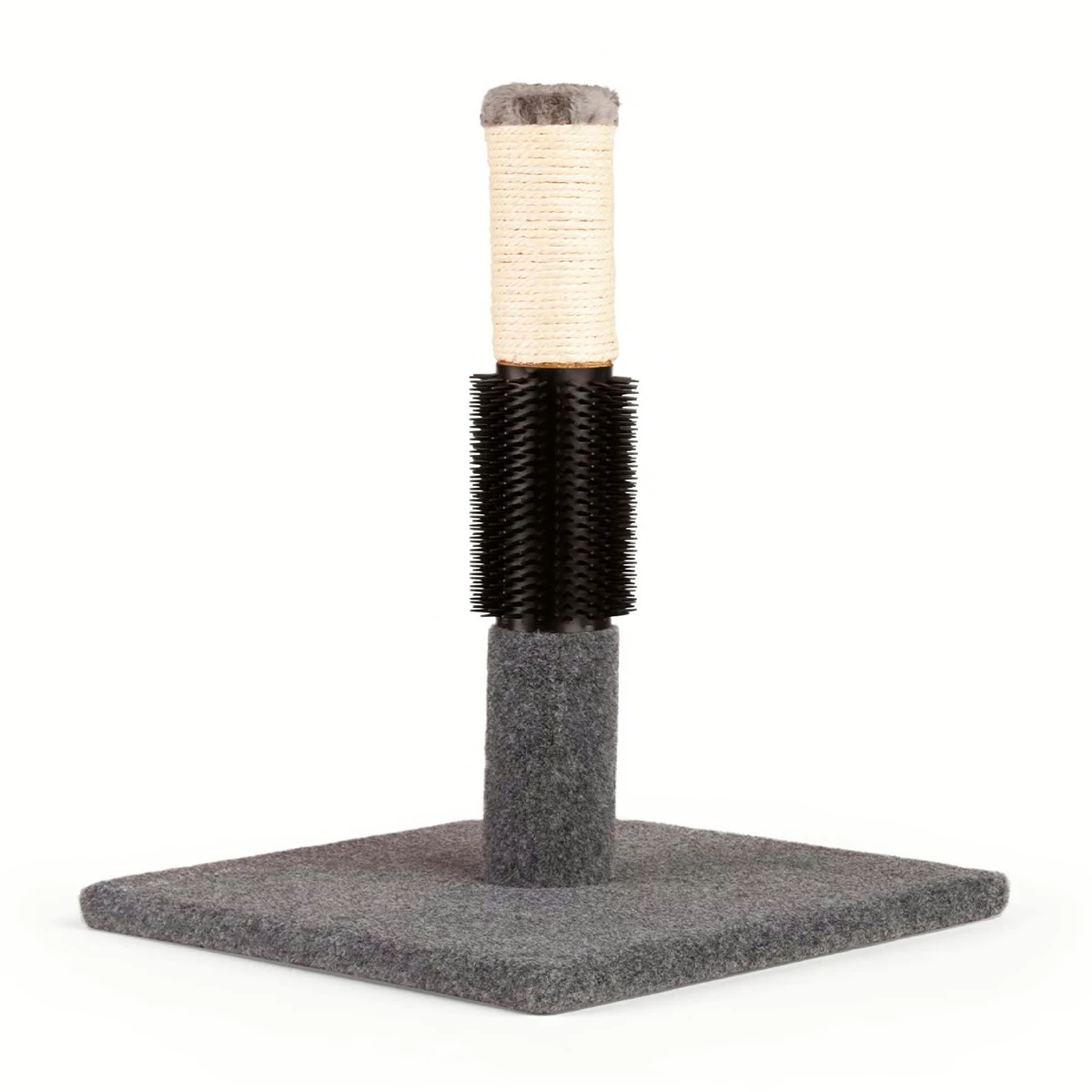 EveryYay Poste 2 En 1 Multitextura + Masajeaor Para Gato, Gris 1 EveryYay Poste 2 En 1 Multitextura + Masajeaor Para Gato, Gris