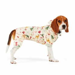 Merry Makings Pijama Con Estampado Navideño Para Perro, Mediano -Tropiclean Shop 1200ftw 142248 2