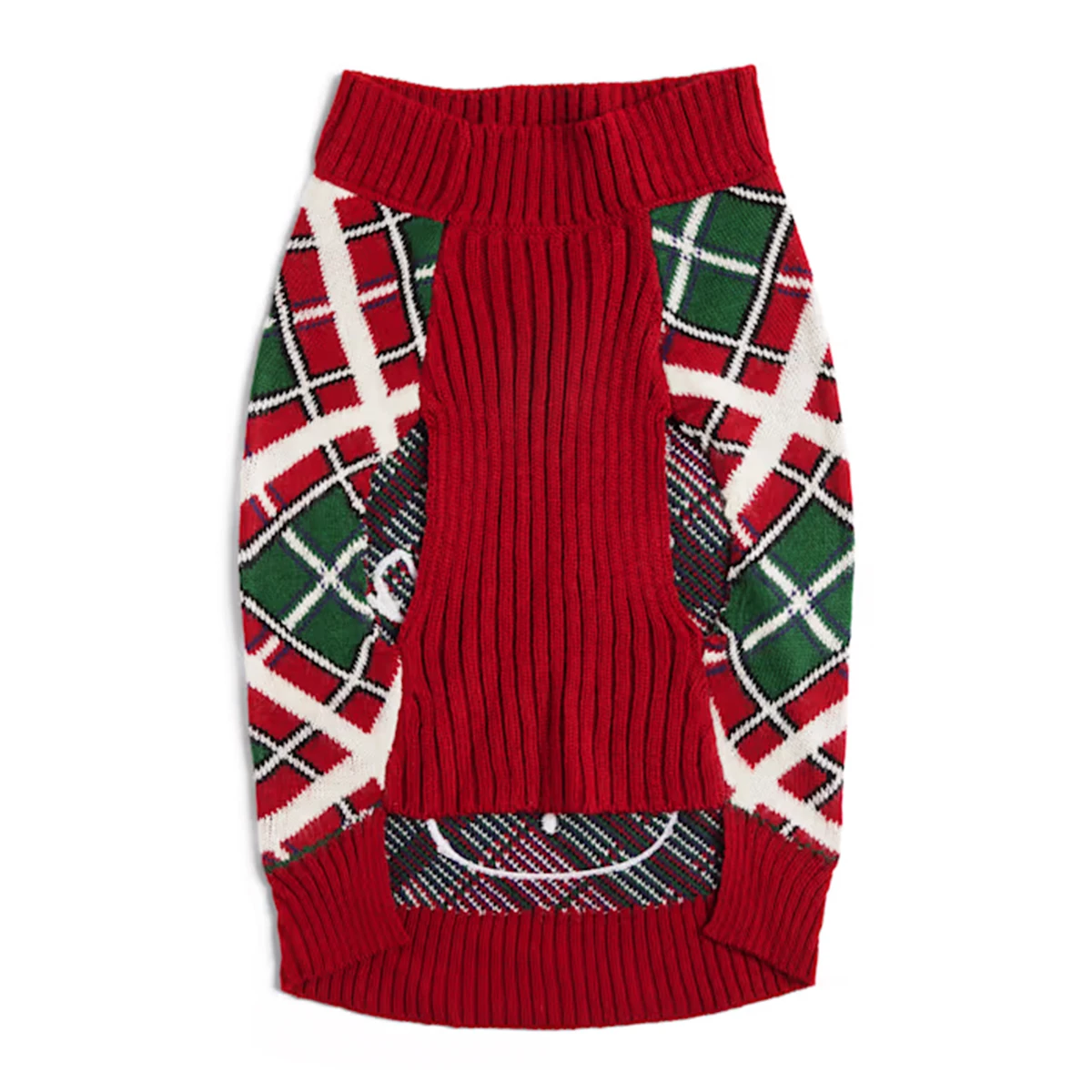 Merry Makings Suéter Con Diseño De Muñeco De Nieve Para Perro, Mediano 6 Merry Makings Suéter Con Diseño De Muñeco De Nieve Para Perro, Mediano - Image 6