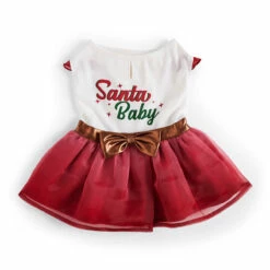 Merry Makings Vestido De Santa Baby Para Perro, Mediano -Tropiclean Shop 1200ftw 142353 3