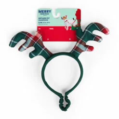 Merry Makings Diadema Navideña En Forma De Cuernos De Reno Para Perro, Grande / X-Grande -Tropiclean Shop 1200ftw 142363 2