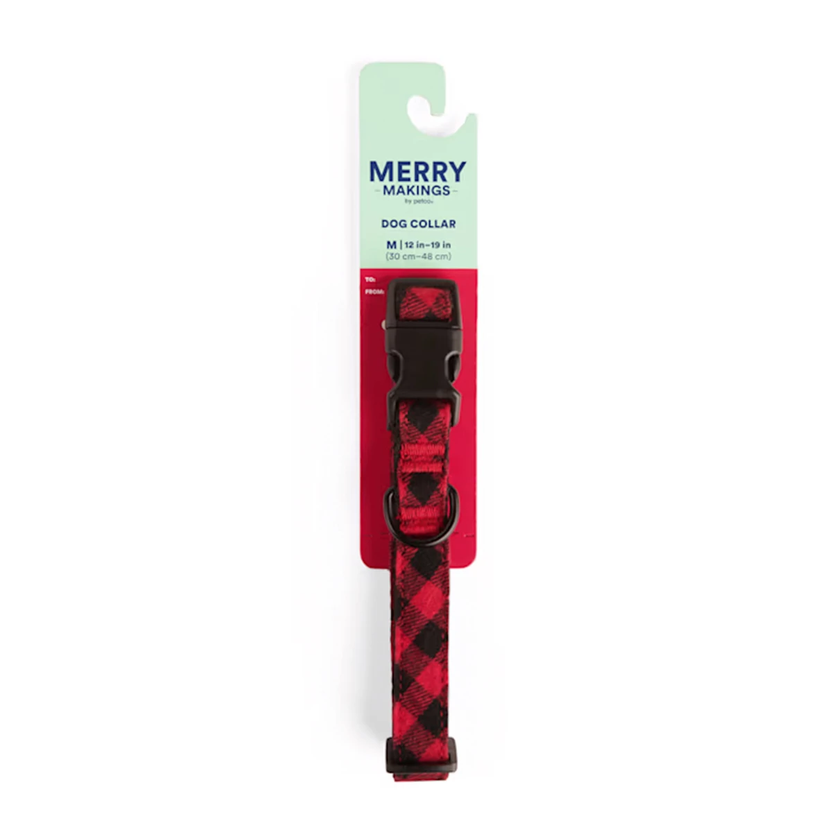 Merry Makings Collar Diseño Leñador Color Rojo Para Perro, Grande / X-Grande 4 Merry Makings Collar Diseño Leñador Color Rojo Para Perro, Grande / X-Grande - Image 4
