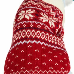 Merry Makings Suéter Tejido Diseño Copos De Nieve Para Gato, Chico / Mediano -Tropiclean Shop 1200ftw 142393 3