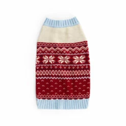 Merry Makings Suéter Tejido Diseño Copos De Nieve Para Gato, Chico / Mediano -Tropiclean Shop 1200ftw 142393 4