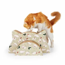 Merry Makings Rascador En Forma De Carita De Gato, Unitalla -Tropiclean Shop 1200ftw 142405 4