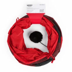 Merry Makings Túnel Cuadros Rojo Para Gato, Unitalla -Tropiclean Shop 1200ftw 142406 5