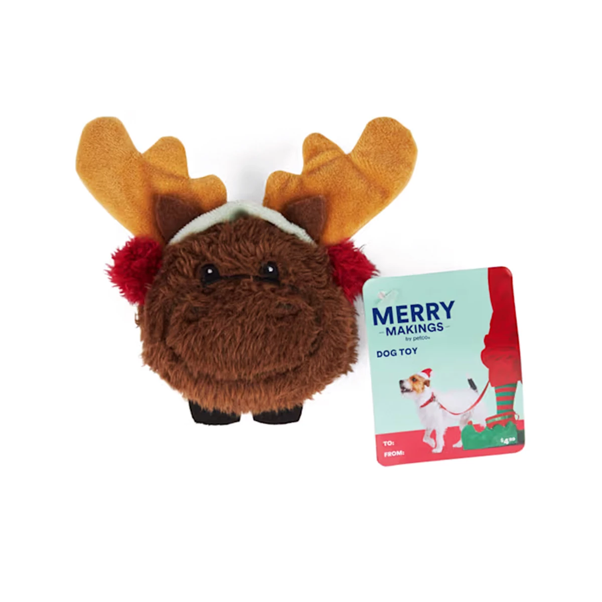 Merry Makings Peluche Alce Para Perro, Chico 1 Merry Makings Peluche Alce Para Perro, Chico