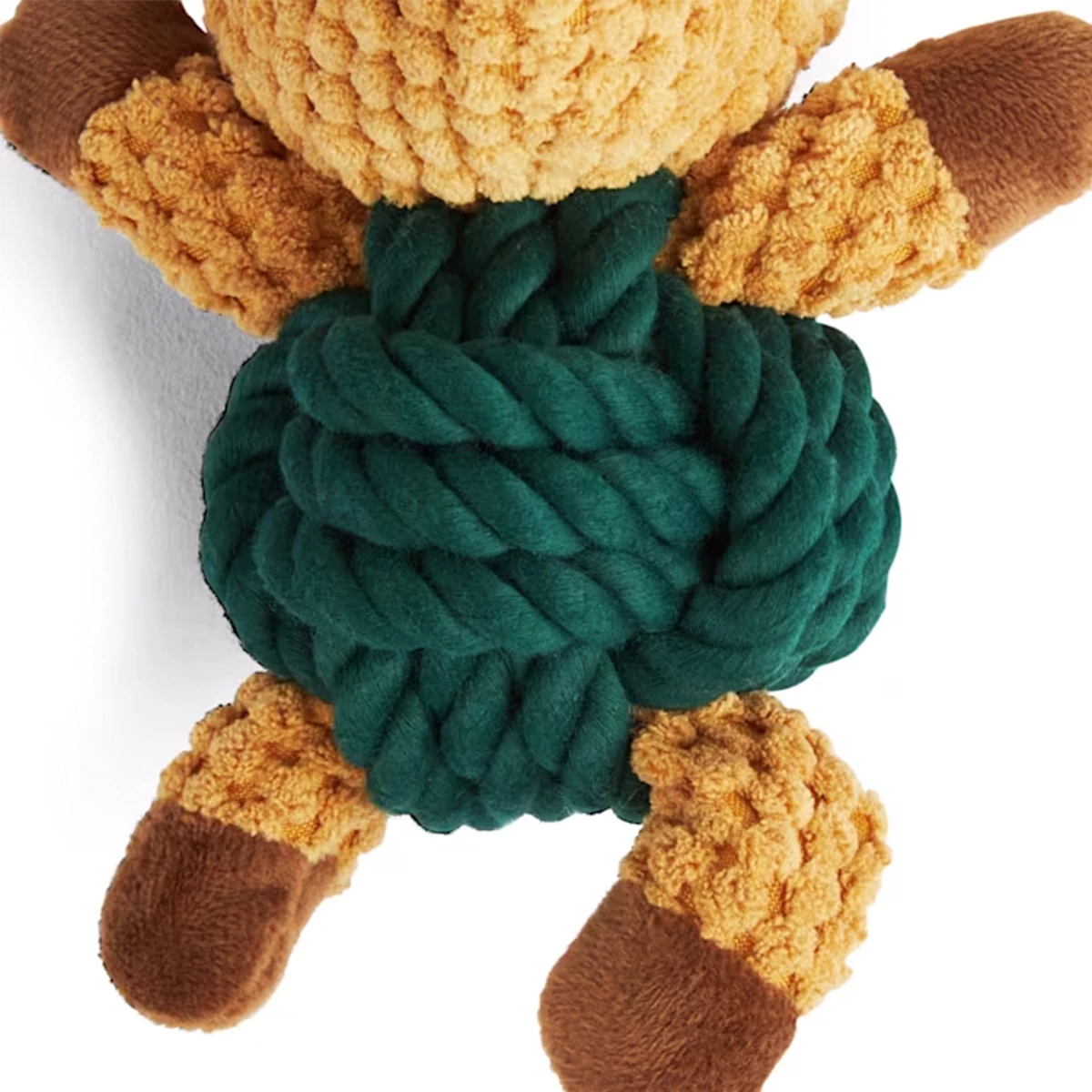 Merry Makings Peluche Cuerda Ciervo Para Perro, Chico 3 Merry Makings Peluche Cuerda Ciervo Para Perro, Chico - Image 3