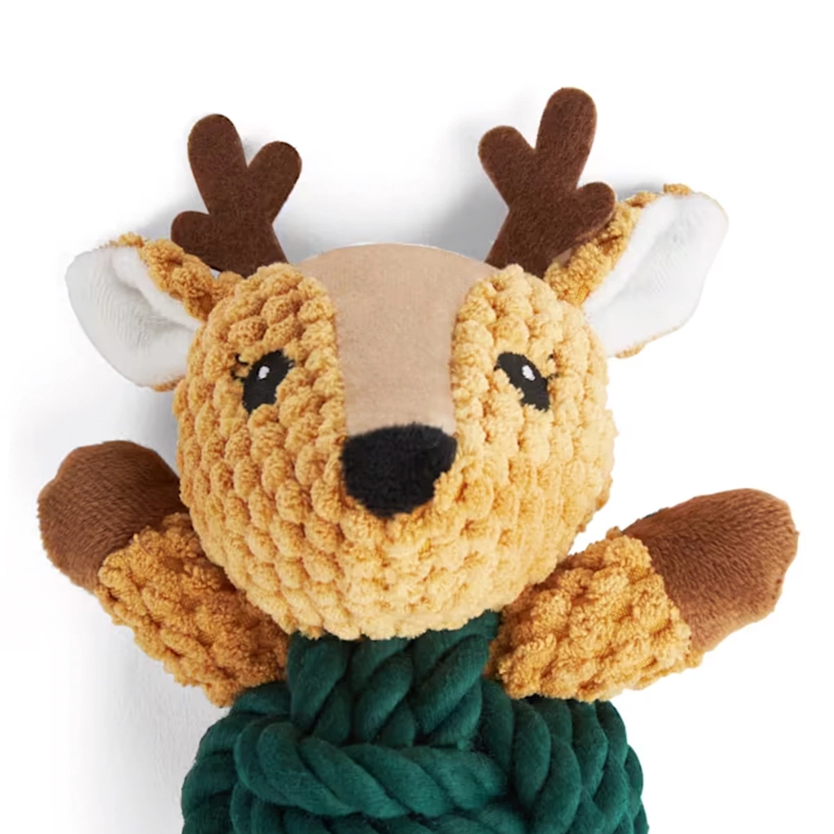 Merry Makings Peluche Cuerda Ciervo Para Perro, Chico 4 Merry Makings Peluche Cuerda Ciervo Para Perro, Chico - Image 4