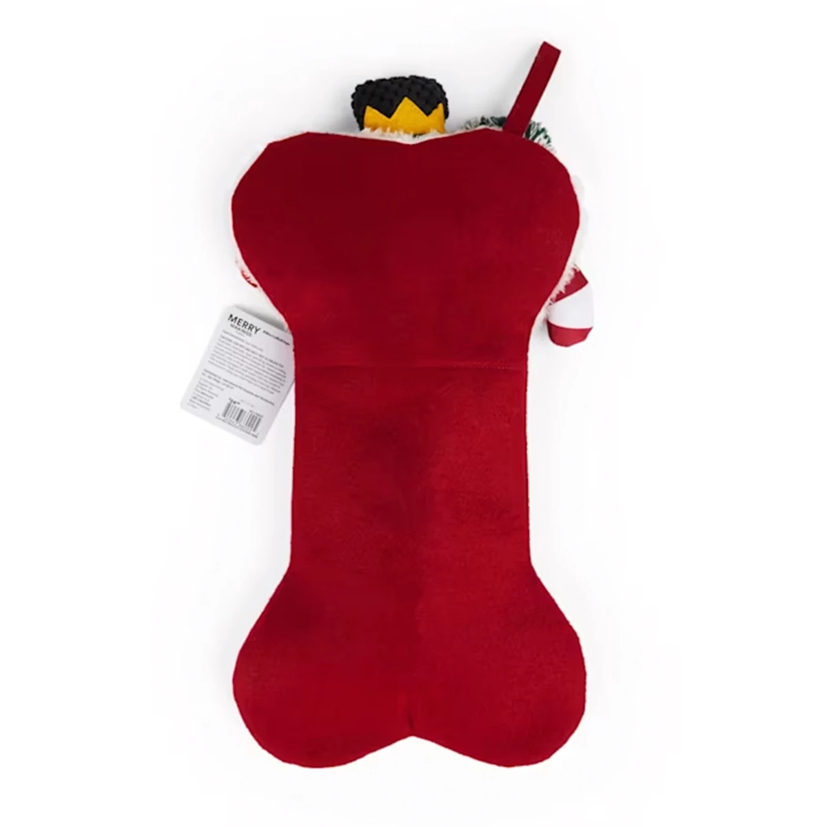 Merry Makings Hueso Tipo Botita Con Juguetes Rojo Para Perro, Chico 2 Merry Makings Hueso Tipo Botita Con Juguetes Rojo Para Perro, Chico - Image 2