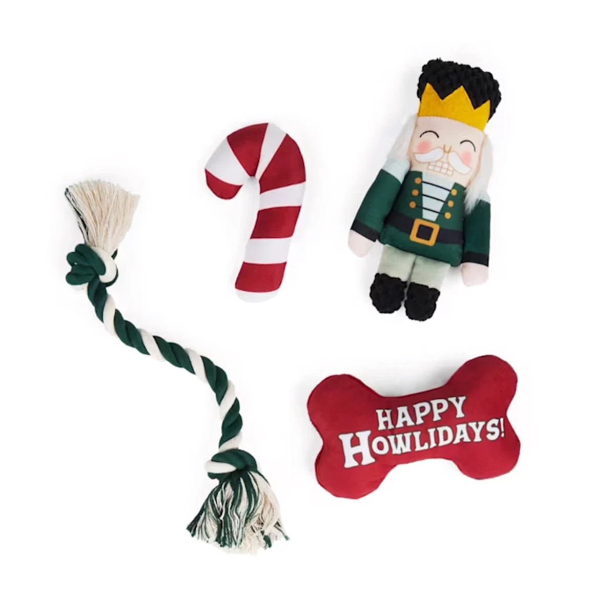 Merry Makings Hueso Tipo Botita Con Juguetes Rojo Para Perro, Chico 5 Merry Makings Hueso Tipo Botita Con Juguetes Rojo Para Perro, Chico - Image 5