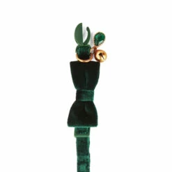 Merry Makings Collar Estilo Terciopelo Color Verde Con Moño Para Gato, Unitalla -Tropiclean Shop 1200ftw 142451 5