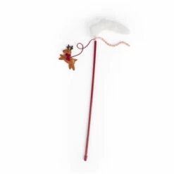 Merry Makings Juguete Diseño Varita Con Ciervo Para Gato, Unitalla -Tropiclean Shop 1200ftw 142453 2