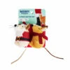 Merry Makings Paquete De Peluches Con Ratones Navideños Para Gato, 2 Piezas
