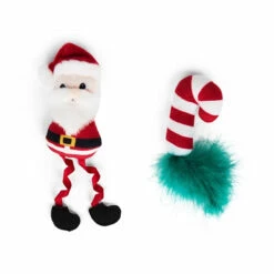Merry Makings Paquete De Peluches Santa Candy Cane Navideño Para Gato, 2 Piezas -Tropiclean Shop 1200ftw 142458 2