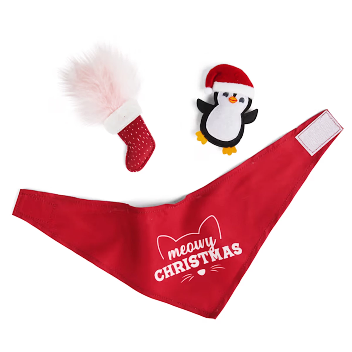 Merry Makings Paquete De Regalo Navideño Little X-Mas Para Gato, 3 Piezas 2 Merry Makings Paquete De Regalo Navideño Little X-Mas Para Gato, 3 Piezas - Image 2