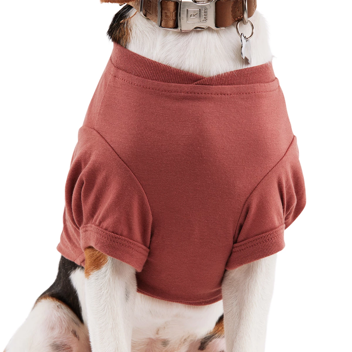 Reddy Fall Winter Playera Plisada Color Vino, X-Chico 4 Reddy Fall Winter Playera Plisada Color Vino, X-Chico - Image 4