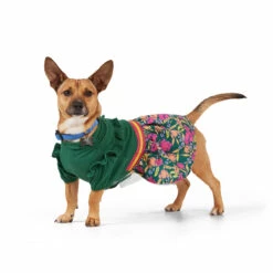 Youly Fall Winter Vestido Con Flores Color Verde, Mediano -Tropiclean Shop 1200ftw 142513 3