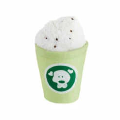 Leaps & Bounds Ponder & Puzzle Peluche Latte Rompecabezas Para Premios Para Perro, Chico