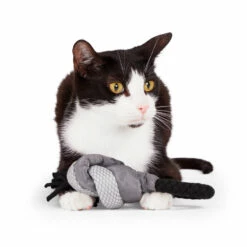 Reddy Cat Juguete Knot Kicker Gris Con Negro Para Gato, 40 Cm 10 Reddy Cat Juguete Knot Kicker Gris Con Negro Para Gato, 40 Cm -Tropiclean Shop 1200ftw 142815 4
