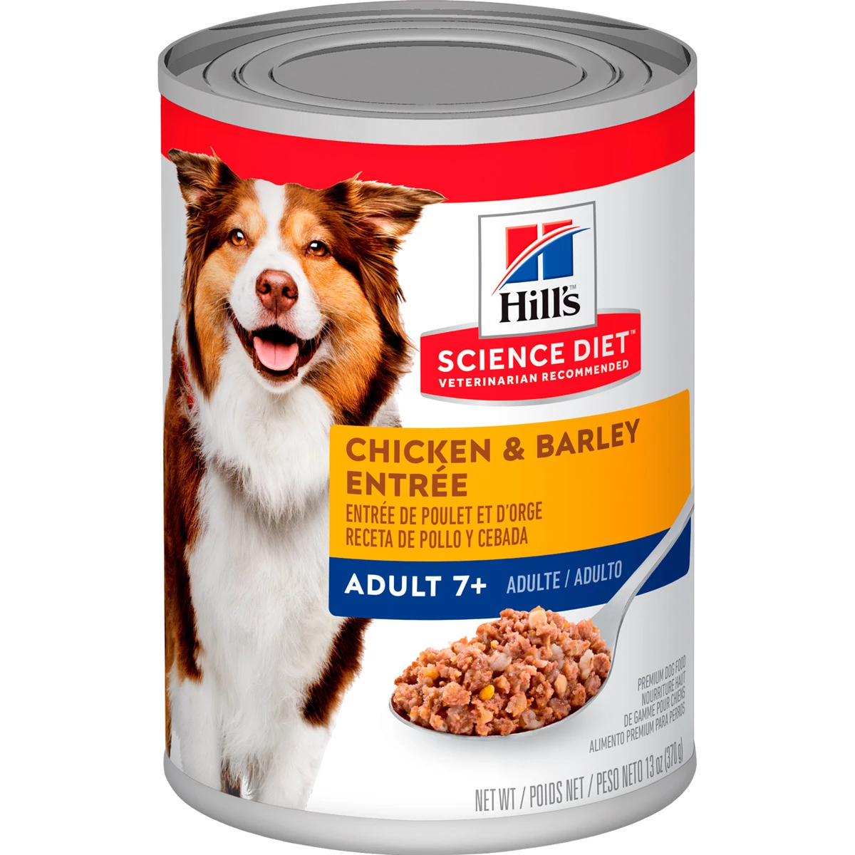 Hill's Science Diet Alimento Húmedo Para Perro Senior Todas Las Razas Receta Pollo Y Cebada, 370 G 1 Hill's Science Diet Alimento Húmedo Para Perro Senior Todas Las Razas Receta Pollo Y Cebada, 370 G