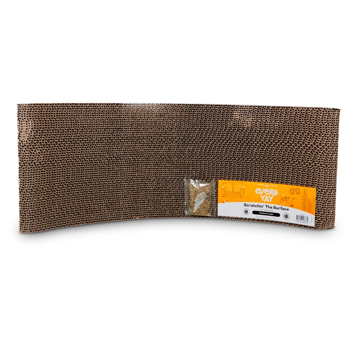 EveryYay Rascador Curvo De Cartón Diseños Surtidos Para Gato 2 EveryYay Rascador Curvo De Cartón Diseños Surtidos Para Gato - Image 2