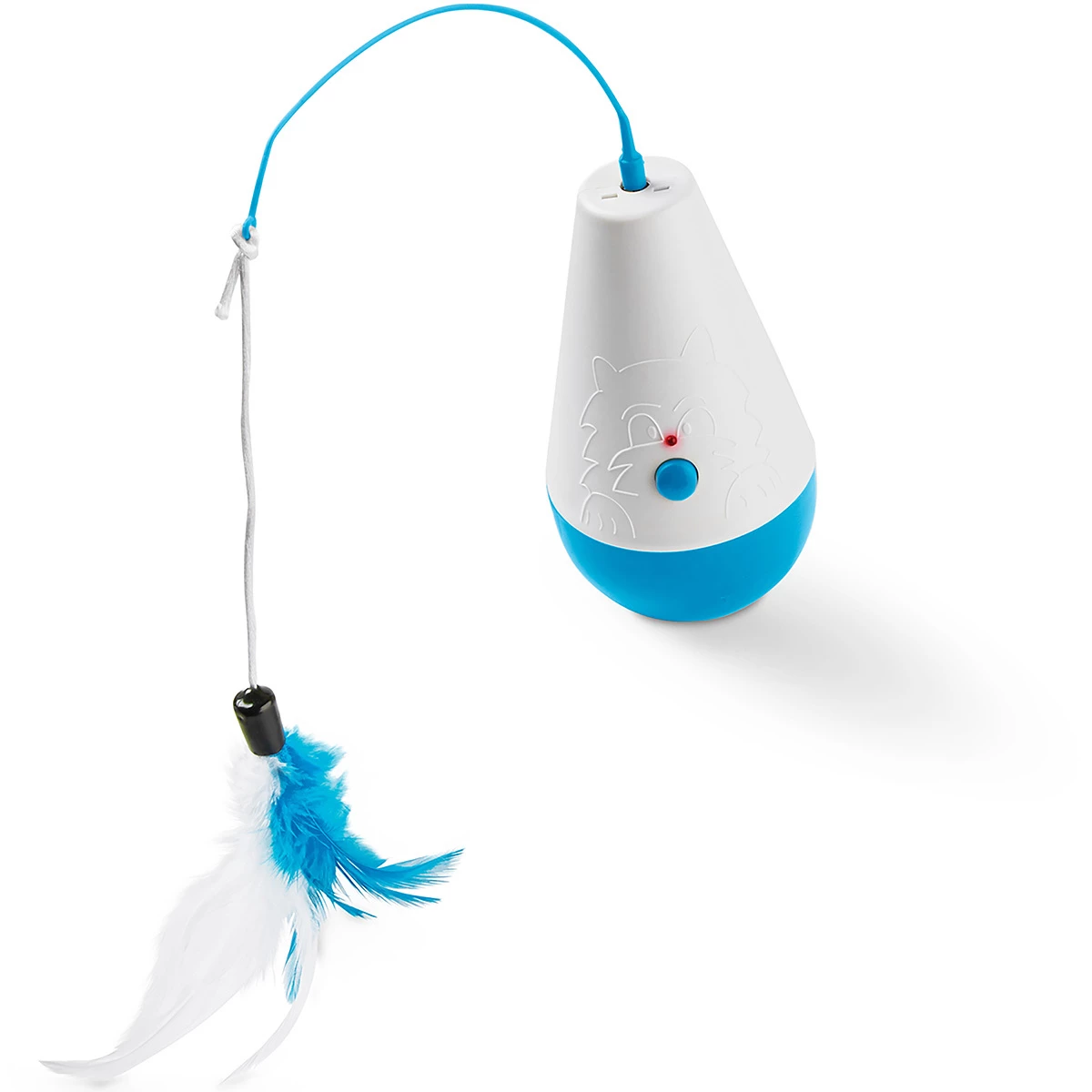 Leaps & Bounds Varita Electrónica Tambaleante Para Gato, Blanco 2 Leaps & Bounds Varita Electrónica Tambaleante Para Gato, Blanco - Image 2