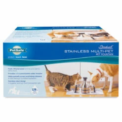 Petsafe Drinkwell Fuente Automática De Acero Inoxidable Para Mascotas Modelo 360 -Tropiclean Shop medias 1100