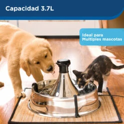 Petsafe Drinkwell Fuente Automática De Acero Inoxidable Para Mascotas Modelo 360 -Tropiclean Shop medias 1102