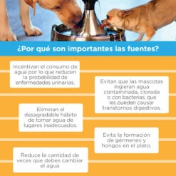 Petsafe Drinkwell Fuente Automática De Acero Inoxidable Para Mascotas Modelo 360 -Tropiclean Shop medias 1107