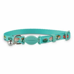 Good2Go Collar Con Broche De Seguridad Diseño Sushi Para Gatito Color Aqua
