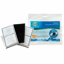 Petsafe Drinkwell Filtros De Repuesto Básicos De Carbón Activo Para Fuentes Modelo Original, 3 Piezas