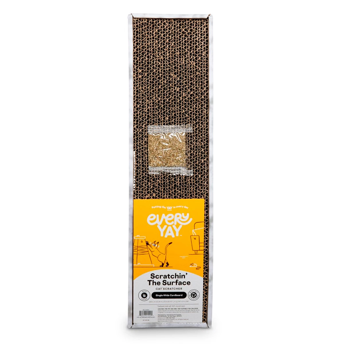 EveryYay Rascador Sencillo De Cartón Reciclado Con Diferentes Diseños Para Gato 1 EveryYay Rascador Sencillo De Cartón Reciclado Con Diferentes Diseños Para Gato