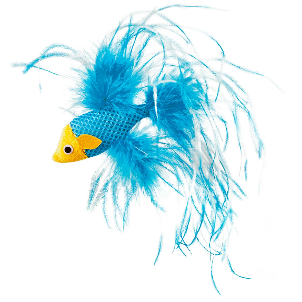 Leaps & Bounds Pescadito Con Largas Plumas Colores Variados, 1 Pieza 1 Leaps & Bounds Pescadito Con Largas Plumas Colores Variados, 1 Pieza