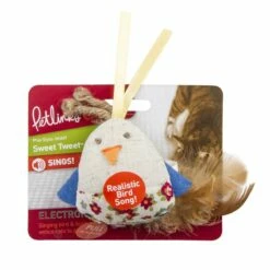 Petlinks Juguete Pajarito Pío Con Sonido Y Catnip Para Gato