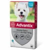 Advantix Pipeta Antiparasitaria Externa Para Perro, 4 A 10 Kg