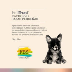 FullTrust Alimento Para Perro Cachorro Raza Pequeña Receta Pollo Y Res, 8 Kg -Tropiclean Shop medias 134