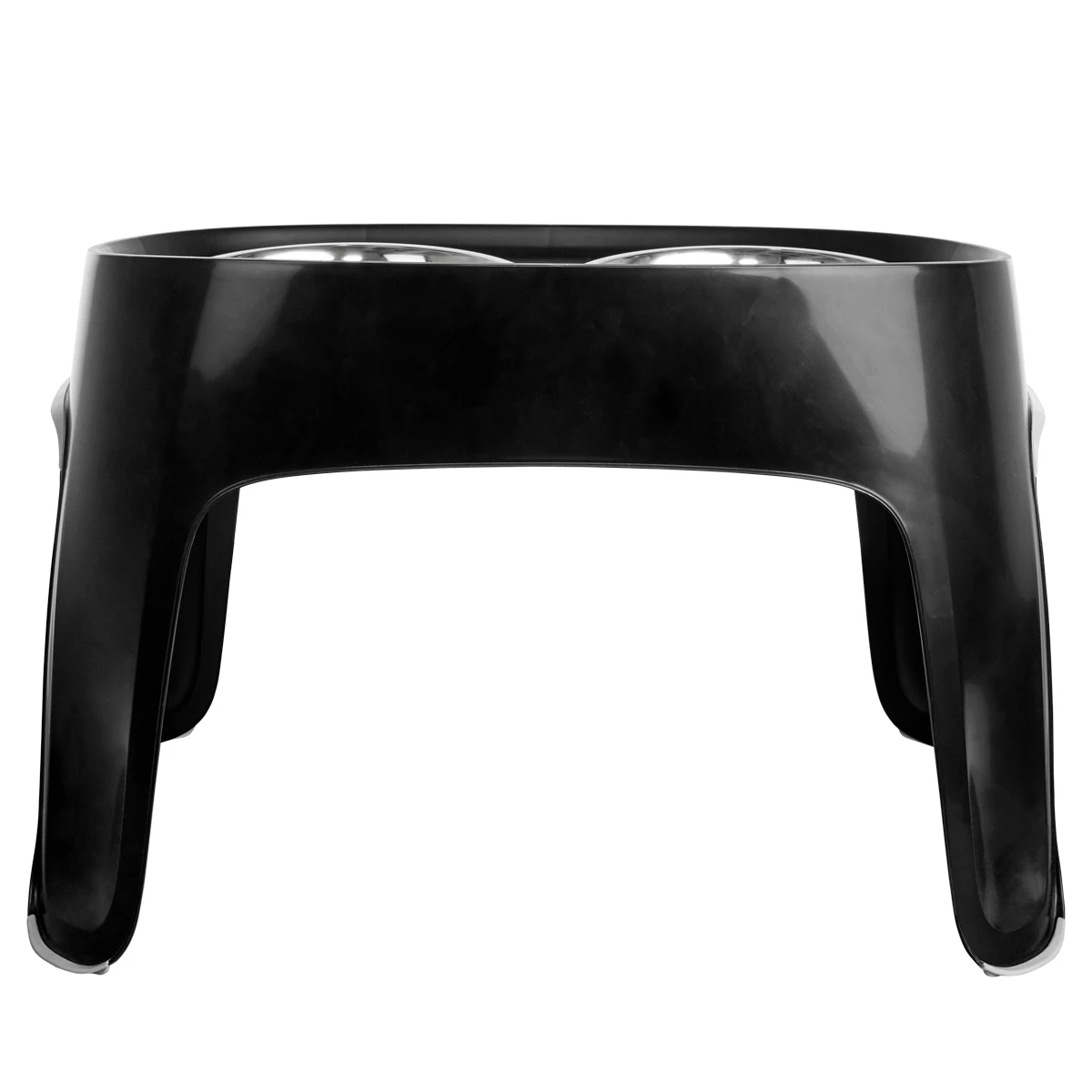 You & Me Comedero Elevado Doble Color Negro Para Perro, 12 Tazas 4 You & Me Comedero Elevado Doble Color Negro Para Perro, 12 Tazas - Image 4