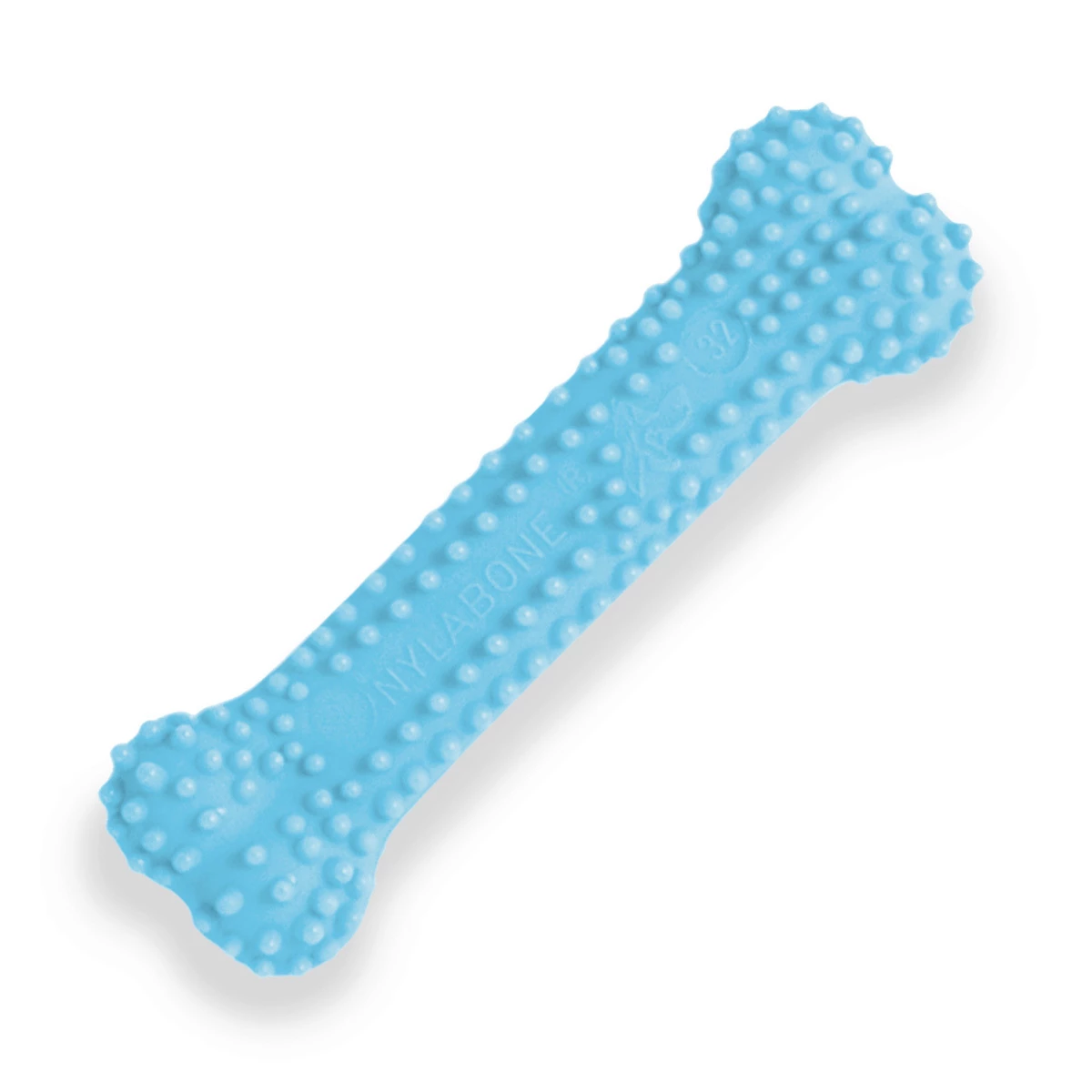 Nylabone Juguete Masticable Hueso Flexible Sabor Pollo Para Cachorro Color Azul 2 Nylabone Juguete Masticable Hueso Flexible Sabor Pollo Para Cachorro Color Azul - Image 2