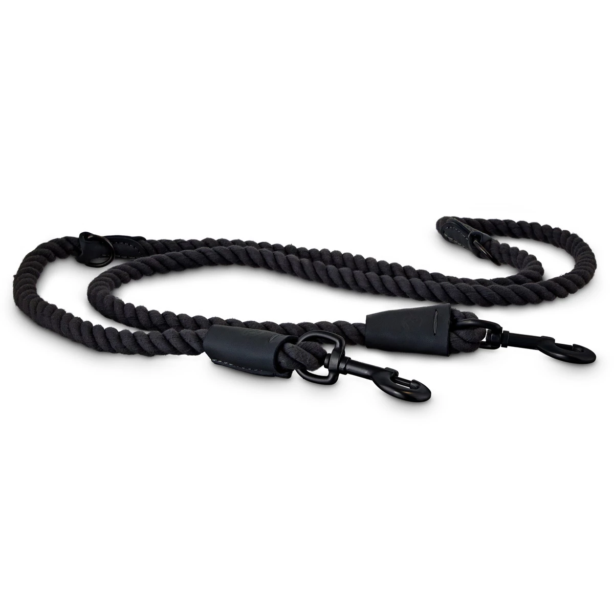 Bond & Co Correa De Cuerda Trenzada Color Negro Para Perro Raza Pequeña, 1.5 M 1 Bond & Co Correa De Cuerda Trenzada Color Negro Para Perro Raza Pequeña, 1.5 M