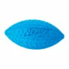 Nerf Balón De Americano Chirriante Con Textura Para Perro, Azul
