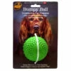 4BF Juguete De Hule Bumpy Ball Verde Para Perro