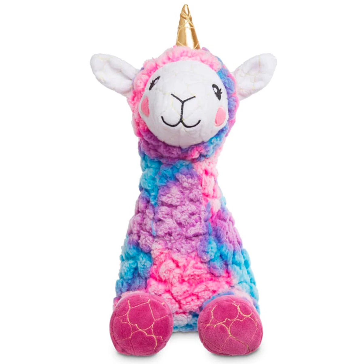 Leaps & Bounds Ruffest Llamicornio Peluche Resistente Para Perro, Grande 2 Leaps & Bounds Ruffest Llamicornio Peluche Resistente Para Perro, Grande - Image 2